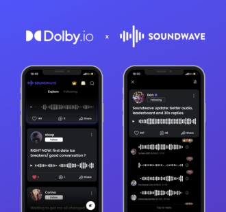 Soundwave App Integrates Dolby.io Media Processing APIs